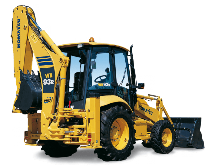 Экскаватор-погрузчик Komatsu WB93R