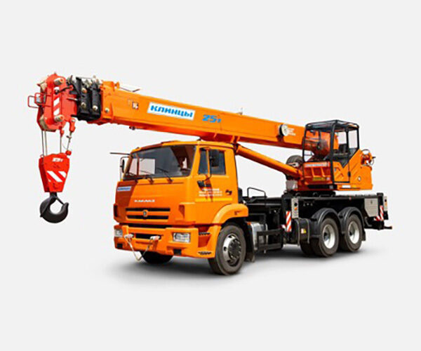  Автокран Клинцы 25 тонн 53215 на базе КамАЗ