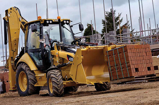 Экскаватор-погрузчик Cat 428E