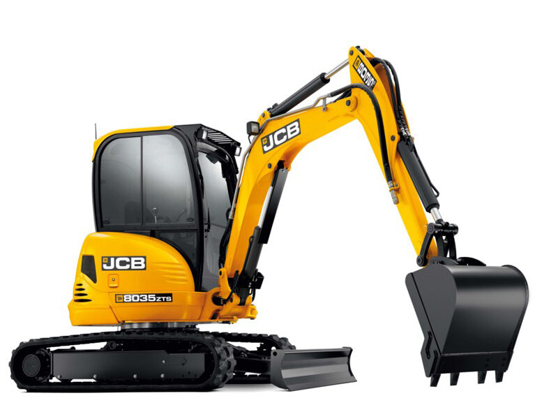 Мини-экскаватор-погрузчик JCB 803