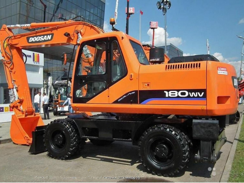 Экскаватор колесный Doosan Solar 180W-V