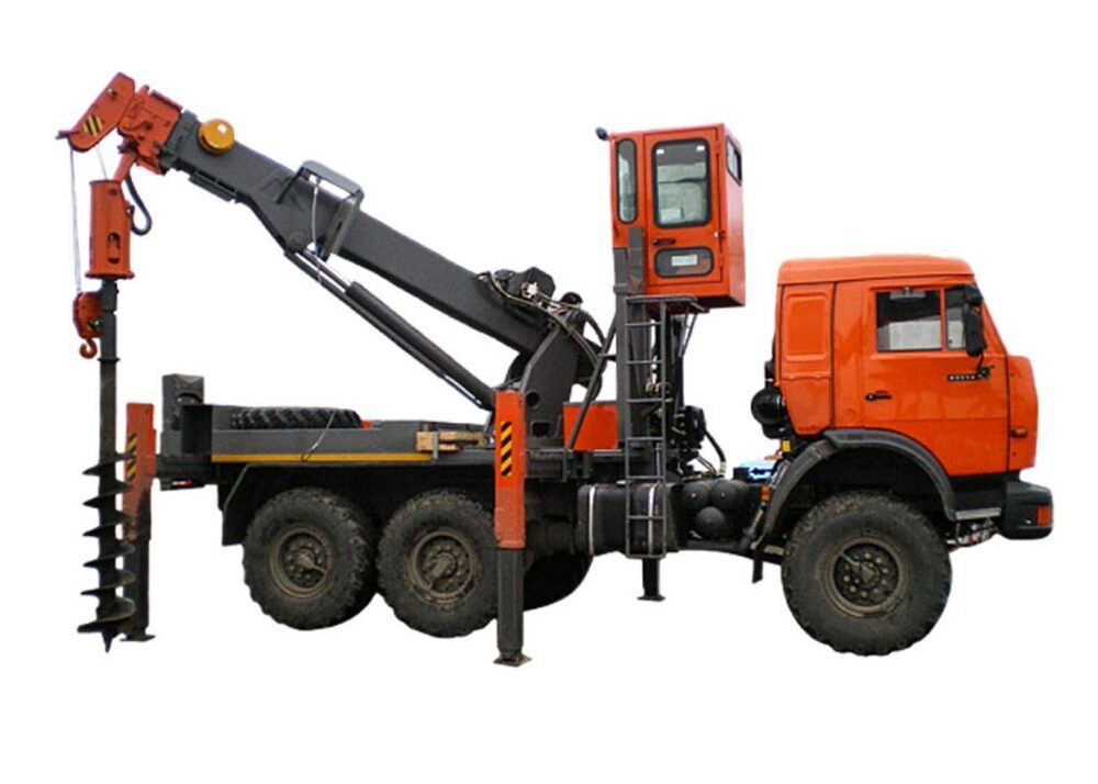 Ямобур КАМАЗ-4326
